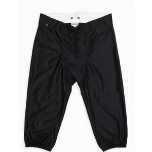 Teamwork Athletic Apparel Black Football Pants Size XL (34–36) Lace-Up Front